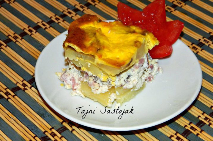 Recept za zapečeni krompir sa sirom