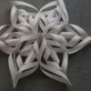 Napravite 3D snežnu pahulju od papira