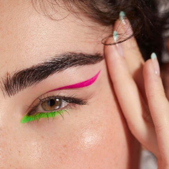 Ajlajner sa senkom u boji