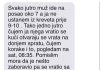 Moram priznati da moj suprug na posao odlazi oko 7 sati ujutro, dok ja inače ne ustajem iz kreveta do 9-10 sati. Moram priznati da moj suprug na posao odlazi oko 7 sati ujutro, dok ja inače ne ustajem iz kreveta do 9-10 sati. - featured image
