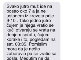 Moram priznati da moj suprug na posao odlazi oko 7 sati ujutro, dok ja inače ne ustajem iz kreveta do 9-10 sati. Moram priznati da moj suprug na posao odlazi oko 7 sati ujutro, dok ja inače ne ustajem iz kreveta do 9-10 sati. - featured image