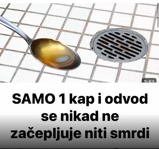 Sa samo jednom kapi, odvod ostaje bez začepljenja i neugodnih mirisa. - featured image