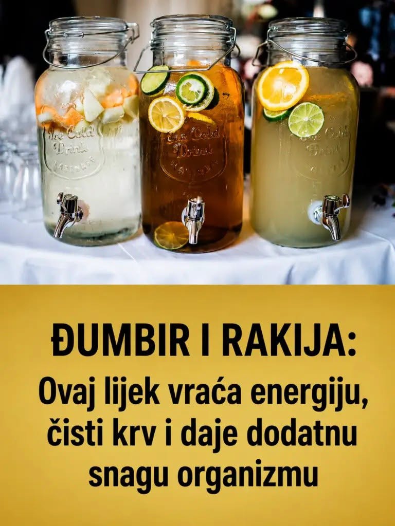 ĐUMBIR I RAKIJA: Ovaj lijek vraća energiju, čisti krv i daje dodatnu snagu organizmu - featured image