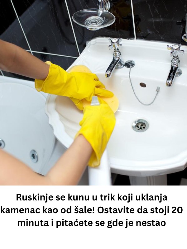 SVl SE KUNU U TRlK K0Jl UKLANJA KAMENAC: 0stavite da stoji 20 minuta i pitaćete se gde je nestao! - featured image SVl SE KUNU U TRlK K0Jl UKLANJA KAMENAC: 0stavite da stoji 20 minuta i pitaćete se gde je nestao! - featured image