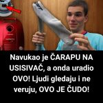 Navukao je ČARAPU NA USISIVAČ, a onda uradio OVO! Ljudi gledaju i ne veruju, OVO JE ČUDO! Navukao je ČARAPU NA USISIVAČ, a onda uradio OVO! Ljudi gledaju i ne veruju, OVO JE ČUDO! - featured image