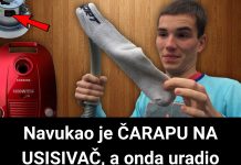 Navukao je ČARAPU NA USISIVAČ, a onda uradio OVO! Ljudi gledaju i ne veruju, OVO JE ČUDO! Navukao je ČARAPU NA USISIVAČ, a onda uradio OVO! Ljudi gledaju i ne veruju, OVO JE ČUDO! - featured image