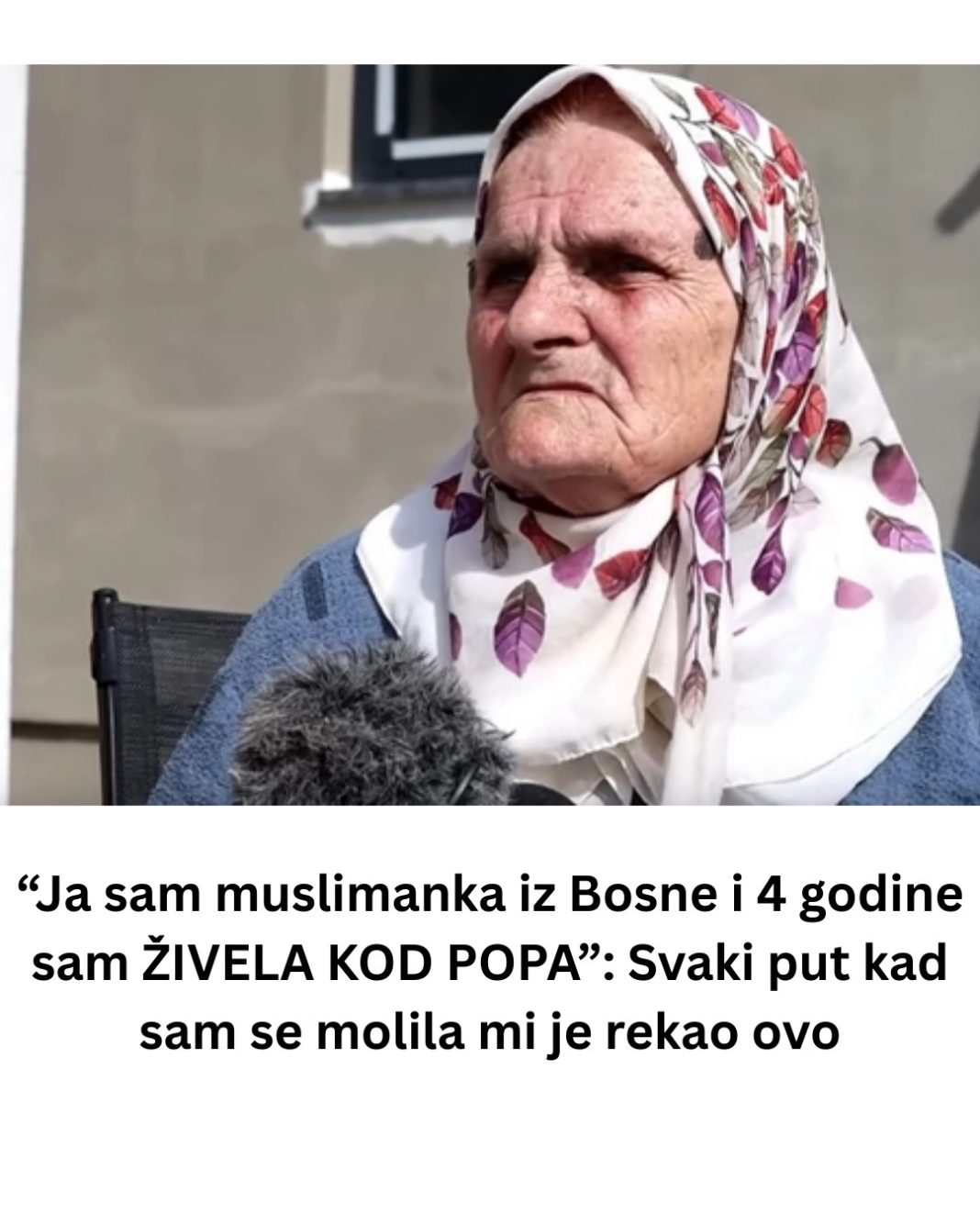 “Ja sam muslimanka iz Bosne i 4 godine sam ŽIVELA KOD POPA”: Svaki put kad sam se molila mi je rekao ovo - content image “Ja sam muslimanka iz Bosne i 4 godine sam ŽIVELA KOD POPA”: Svaki put kad sam se molila mi je rekao ovo - content image