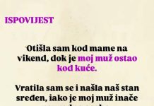 “Otišla sam kod mame na vikend, dok je moj muž ostao kod kuće” “Otišla sam kod mame na vikend, dok je moj muž ostao kod kuće” - featured image