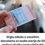 Stigla odluka o vozačkim dozvolama za osobe starije do 50 godina! Ukoliko imate OVOLIKO godina, završili ste svoje.. Stigla odluka o vozačkim dozvolama za osobe starije do 50 godina! Ukoliko imate OVOLIKO godina, završili ste svoje.. - content image