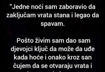 “Jedne noći sam zaboravio da zaključam vrata stana i legao da spavam…” “Jedne noći sam zaboravio da zaključam vrata stana i legao da spavam…” - featured image
