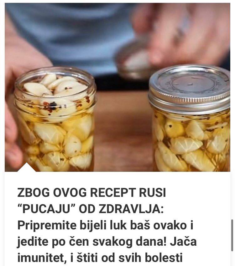 Pripremite Bijeli Luk Baš Ovako I Jedite Po Čen Svakog Dana! Jača Imunitet, I Štiti Od Svih Bolesti - featured image Pripremite Bijeli Luk Baš Ovako I Jedite Po Čen Svakog Dana! Jača Imunitet, I Štiti Od Svih Bolesti - featured image