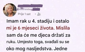 Imam još šest meseci života i upravo sam donela odluku koju mi deca nikada neće oprostiti Imam još šest meseci života i upravo sam donela odluku koju mi deca nikada neće oprostiti - featured image