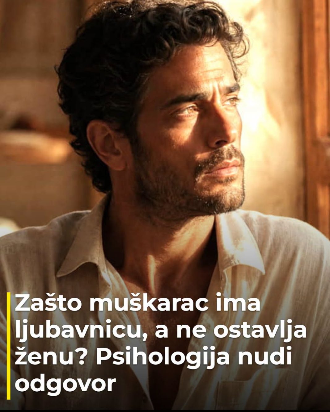 Zašto muškarac ima ljubavnicu, a ne ostavlja ženu? Psihologija nudi odgovor - featured image