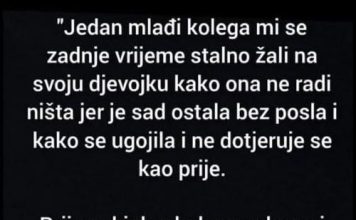 “Jedan mlađi kolega mi se u zadnje vrijeme stalno žali…” “Jedan mlađi kolega mi se u zadnje vrijeme stalno žali…” - featured image
