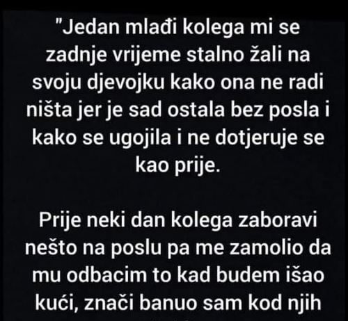 “Jedan mlađi kolega mi se u zadnje vrijeme stalno žali…” “Jedan mlađi kolega mi se u zadnje vrijeme stalno žali…” - featured image