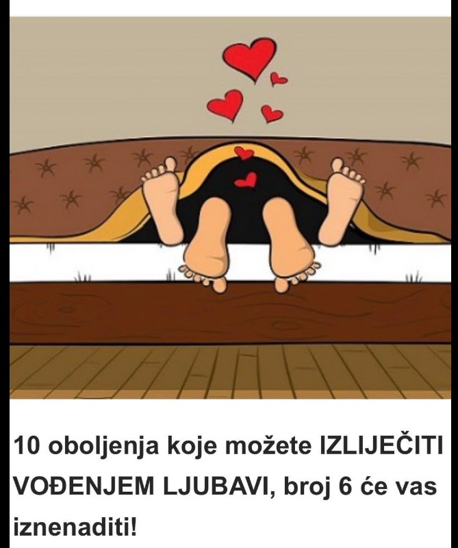Doktor nije uvijek rešenje! Ovih 10 oboljenja možete izlečiti sa vašim partnerom! (FOTO) - featured image Doktor nije uvijek rešenje! Ovih 10 oboljenja možete izlečiti sa vašim partnerom! (FOTO) - featured image