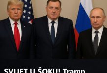 SVIJET U ŠOKU! Tramp zatražio da Milorad Dodik bude sljedeći SVIJET U ŠOKU! Tramp zatražio da Milorad Dodik bude sljedeći - featured image