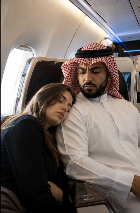 Mlada žena je slučajno zaspala u avionu i naslonila glavu na rame najbogatijeg i najstrašnijeg muškarca u cijelom gradu. Ali ono što je šeik sljedeće uradio ostavilo je sve putnike u šoku… 😱 😱 - featured image Mlada žena je slučajno zaspala u avionu i naslonila glavu na rame najbogatijeg i najstrašnijeg muškarca u cijelom gradu. Ali ono što je šeik sljedeće uradio ostavilo je sve putnike u šoku… 😱 😱 - featured image