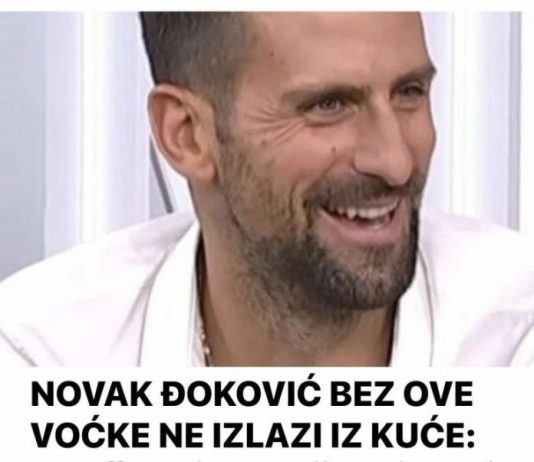 NOVAK ĐOKOVIĆ BEZ OVE VOĆKE NE IZLAZI IZ KUĆE: Savršena je za crijeva i kosti, a naš teniser je jede svaki dan NOVAK ĐOKOVIĆ BEZ OVE VOĆKE NE IZLAZI IZ KUĆE: Savršena je za crijeva i kosti, a naš teniser je jede svaki dan - featured image