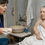 „Ne diraj tamo!“ — molila je 75-godišnja baka kada je njegovateljica došla da je okupa. Pune tri godine nije dozvoljavala nikome da joj priđe. Čim je sapunala spužvu, ugledala je ONO… 😲😲😲 „Ne diraj tamo!“ — molila je 75-godišnja baka kada je njegovateljica došla da je okupa. Pune tri godine nije dozvoljavala nikome da joj priđe. Čim je sapunala spužvu, ugledala je ONO… 😲😲😲 - featured image