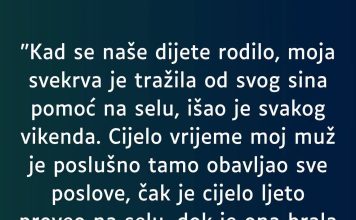 Kada je stigla beba, svekrva je tražila sina samo za sebe: Priča mlade majke pokrenula je veliku raspravu o granicama u porodici Kada je stigla beba, svekrva je tražila sina samo za sebe: Priča mlade majke pokrenula je veliku raspravu o granicama u porodici - featured image