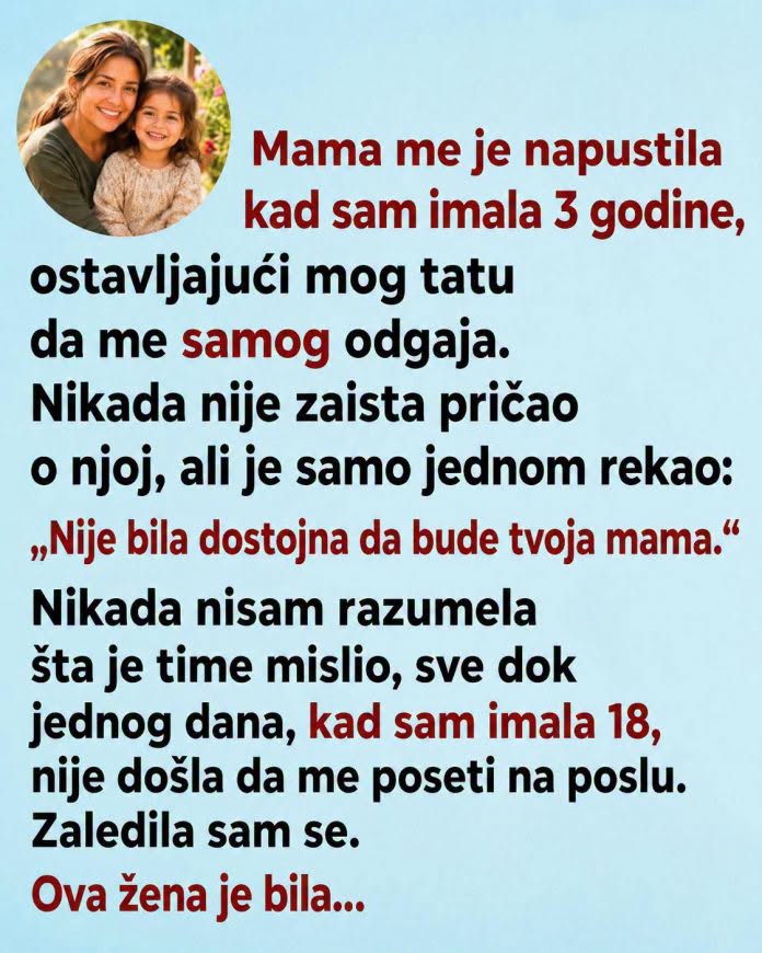 Godinama sam krivila majku što me je napustila, a onda sam otkrila očevu tajnu koja je promenila sve - featured image Godinama sam krivila majku što me je napustila, a onda sam otkrila očevu tajnu koja je promenila sve - featured image