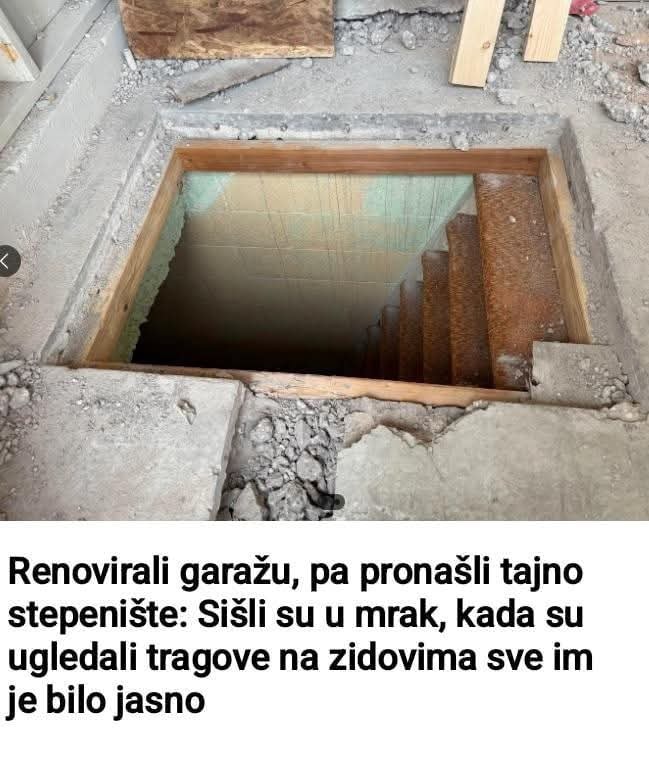 Renovirali garažu, pa pronašli tajno stepenište: Kada su ugledali tragove na zidovima ZGR0ZlLl SU SE… - featured image