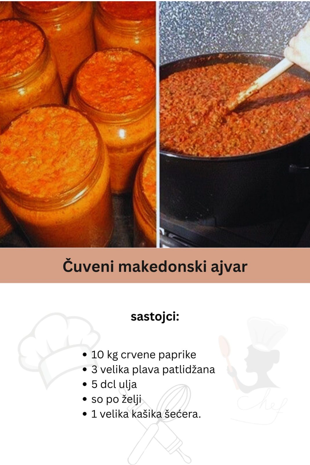 ZAPIŠITE RECEPT: Čuveni preukusni makedonski ajvar, uspijeva BAŠ SVIMA! - featured image