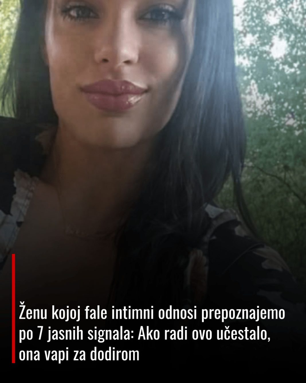 Ženu kojoj fale intimni odnosi prepoznajemo po 7 jasnih signala: Ako radi ovo učestalo, ona vapi za dodirom - featured image Ženu kojoj fale intimni odnosi prepoznajemo po 7 jasnih signala: Ako radi ovo učestalo, ona vapi za dodirom - featured image