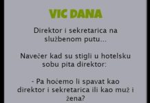 VIC DANA: Direktor i sekretarica na službenom putu VIC DANA: Direktor i sekretarica na službenom putu - featured image