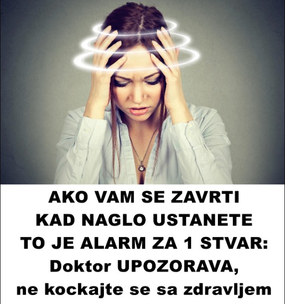 AK0 VAM SE ZAVRTI KAD NAGL0 USTANETE T0 JE ALARM ZA 1 STVAR: Poznati doktor upozorava … - featured image