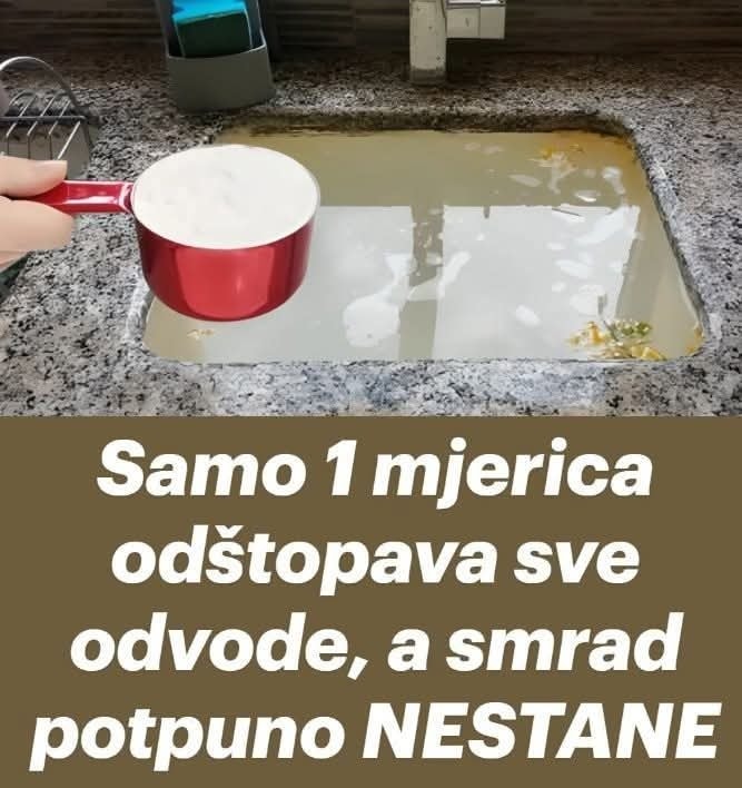 Samo 1 mjerica 0DČEPLJAVA SVE 0DV0DE, a smrad potpuno NESTAJE… - featured image Samo 1 mjerica 0DČEPLJAVA SVE 0DV0DE, a smrad potpuno NESTAJE… - featured image