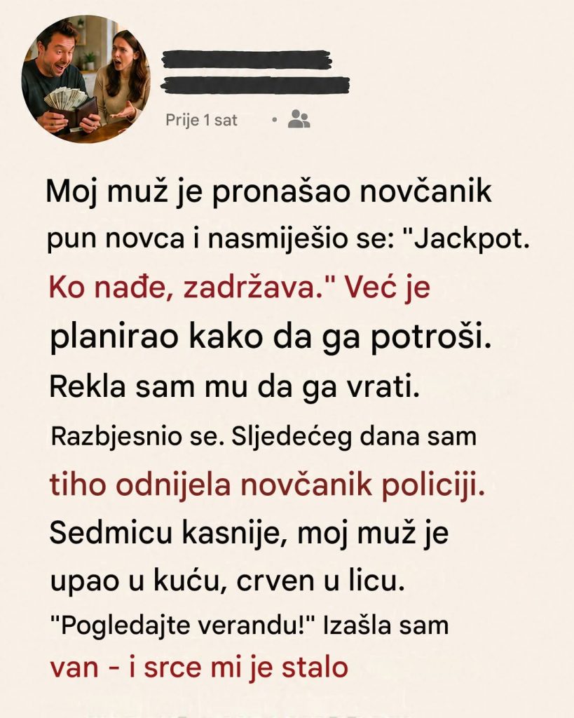 Dečji crtež koji je promenio sve: Suprug je hteo da zadrži izgubljeni novčanik pun para, a onda je usledio susret koji ga je slomio - featured image