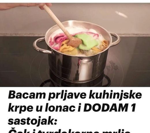 PROVJERENO DJELUJE: Evo kako ukloniti masne fleke sa kuhinjskih krpa PROVJERENO DJELUJE: Evo kako ukloniti masne fleke sa kuhinjskih krpa - featured image