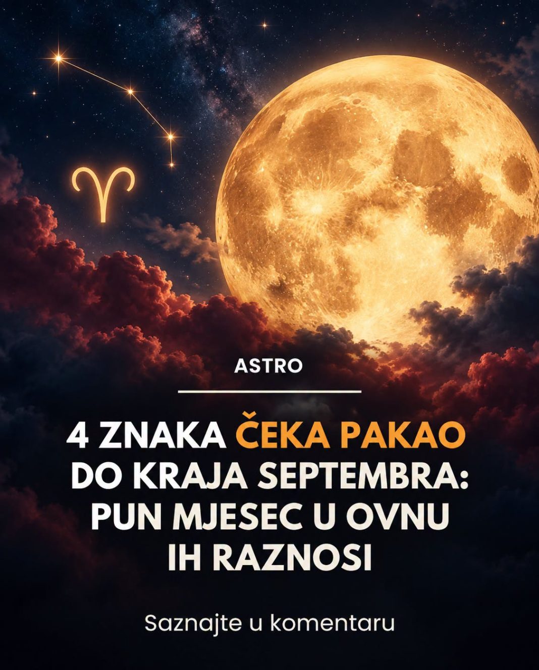 4 znaka čeka pakao do kraja septembra: Pun Mjesec u Ovnu ih raznosi - featured image