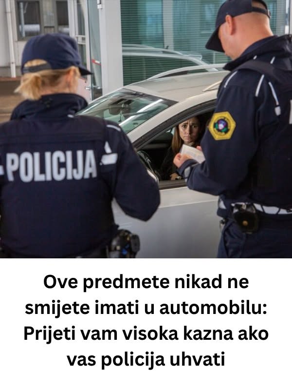 ADAC objavio šta nikad ne smijete imati u automobilu: Policija vas može kazniti i s 10.000 eura - featured image ADAC objavio šta nikad ne smijete imati u automobilu: Policija vas može kazniti i s 10.000 eura - featured image