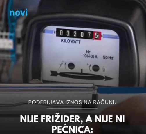 Nije frižider, a nije ni pećnica: Ovaj uređaj guta najviše struje u vašem domu Nije frižider, a nije ni pećnica: Ovaj uređaj guta najviše struje u vašem domu - featured image
