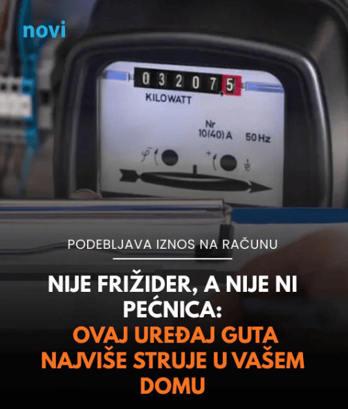Nije frižider, a nije ni pećnica: Ovaj uređaj guta najviše struje u vašem domu - featured image Nije frižider, a nije ni pećnica: Ovaj uređaj guta najviše struje u vašem domu - featured image