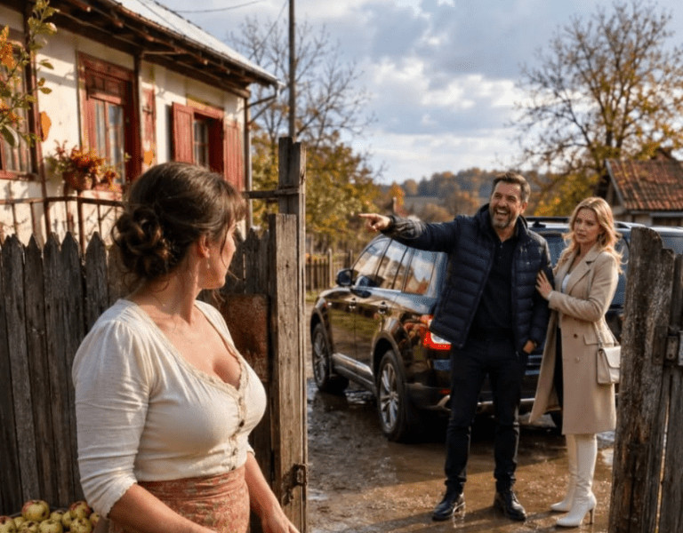 Moj bivši suprug vratio se u selo nakon 17 godina sa skupim SUV-om i puno mlađom suprugom. Pogledao je moju kuću, moje blatnjave čizme i počeo se smijati: „Mogla si živjeti kao kraljica sa mnom. - featured image Moj bivši suprug vratio se u selo nakon 17 godina sa skupim SUV-om i puno mlađom suprugom. Pogledao je moju kuću, moje blatnjave čizme i počeo se smijati: „Mogla si živjeti kao kraljica sa mnom. - featured image