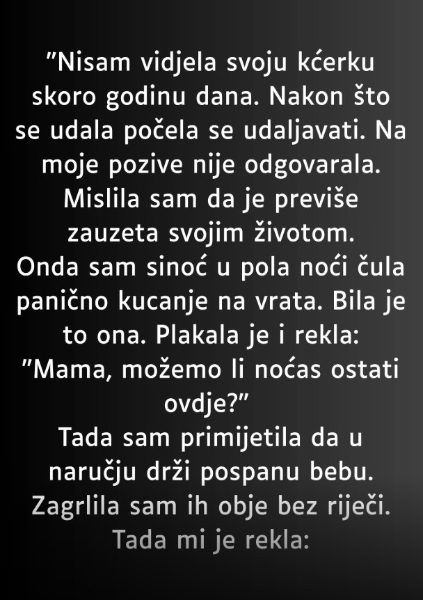 “Nisam vidjela svoju kćerku skoro godinu dana…” - featured image