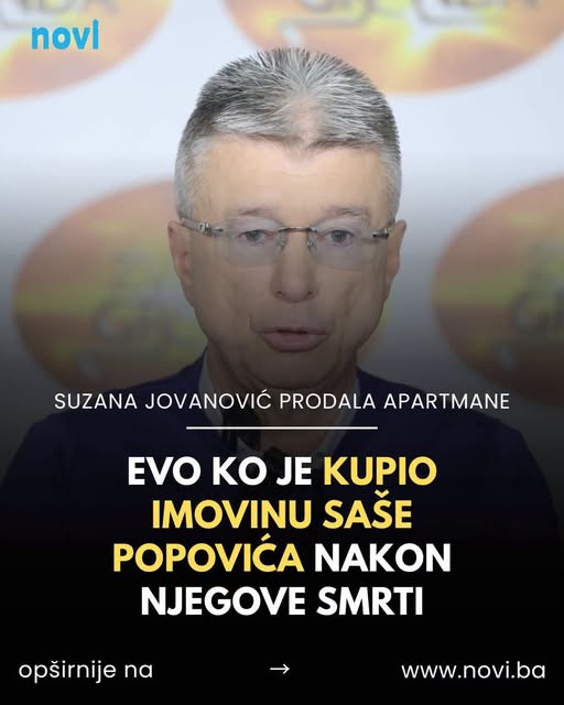Evo ko je kupio imovinu Saše Popovića nakon njegove smrti - featured image Evo ko je kupio imovinu Saše Popovića nakon njegove smrti - featured image