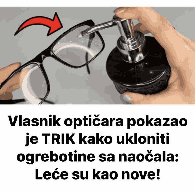 BIT ĆE KAO NOVE: Evo kako možete ukloniti ogrebotinu s naočala - featured image BIT ĆE KAO NOVE: Evo kako možete ukloniti ogrebotinu s naočala - featured image