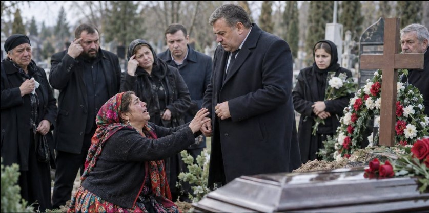 Romkinja je pala na koljena pred bogatašem kod groba: „Platit ću ti životom — samo otvori lijes.“ Ožalošćeni su vrtjeli prstom po glavi. Ali kada su ipak podigli poklopac, ljudima su se odsjekle noge… 😲😲😲 - featured image
