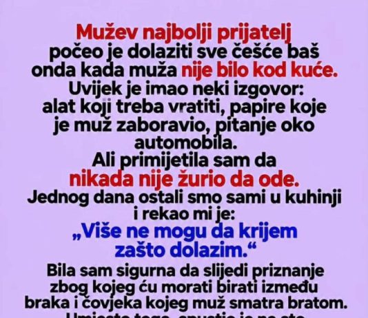Mužev najbolji prijatelj otkrio mi je njegovu tajnu Mužev najbolji prijatelj otkrio mi je njegovu tajnu - featured image