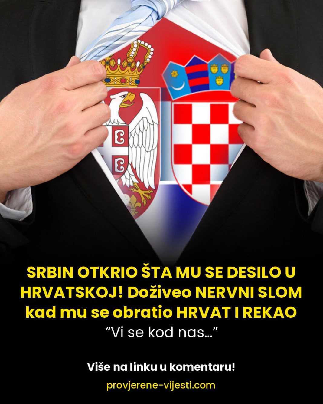 SRBIN OTKRIO ŠTA MU SE DESILO U HRVATSKOJ! Doživeo NERVNI SLOM kad mu se obratio HRVAT I REKAO: “Vi se kod nas…” - content image